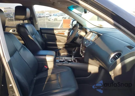 2014 Nissan Pathfinder Platinum из США, поврежденный, VIN 5N1AR2MM7EC677468